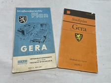 DDR Stadtplan Gera DDR