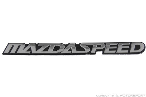 Mazda speed emblem - speed,
