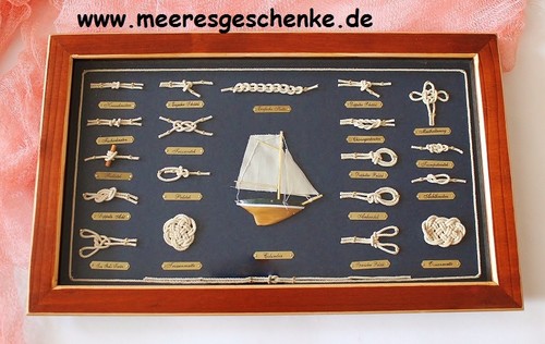Maritime deko knotentafel - maritime,