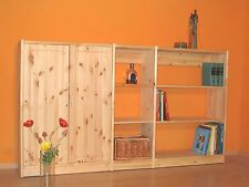 Regal Regalsystem Bücherregal Holz Kiefer massiv flexibel & erweiterbar