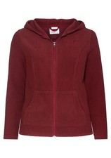 sheego Damen Fleecejacke Mit