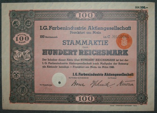 Farbenindustrie - g.,
