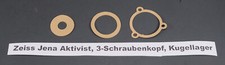 Gehäuse-Dichtungssatz für  Zeiss Jena 2,5ccm 3-Schraubenkopf, Kugellager
