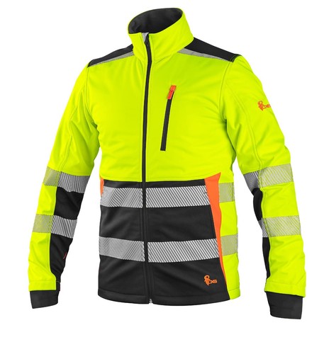 Warnschutz softshelljacke - warnschutz,