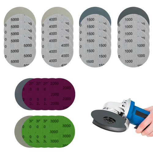 Schleifpapier 75mm klett - schleifpapier, 30