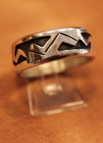 Mex hopi ring 925 silber - mex.-,