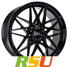 MAM B2 black painted 8x18" ET30 LK5 112 ML 72.6 Alufelgen 18 Zoll