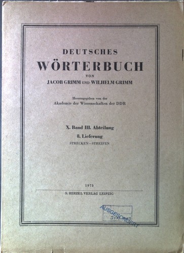 Deutsches wörterbuch x - deutsches, wörterbuch: