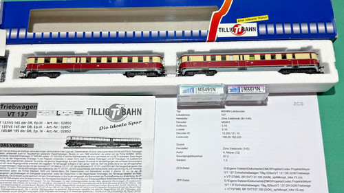 Vt137 vs145 dr tillig - dr,