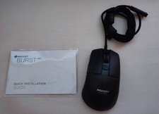 ? Roccat Burs Pro Gaming Maus Computer Maus kabelgebunden schwarz ✅ NEUWERTIG ✅