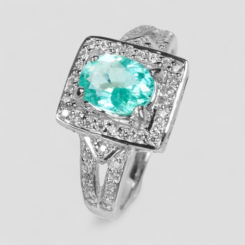 Blauer paraiba turmalin - blauer,