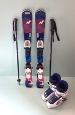 🎿 Mädchen Kinder Ski Set