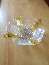 Schale Glas Vintage Deko Geschenk ca. 60/70er Jahre wie neu Dachbodenfund