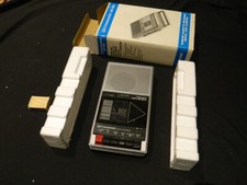 SR Standard SR-366 Slimline Cassette Recorder Digital Tape Counter OVP