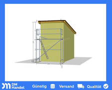 Gerüst 12,5qm Durchstiege