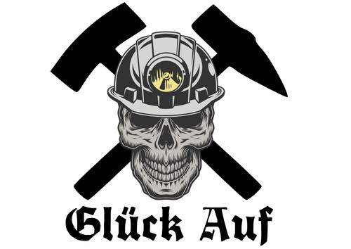 Glück auf mit - glück,