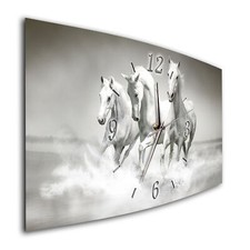 BM Wanduhr 60 cm x 30 cm