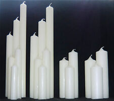 Kerzen Rohling, Kerze aus Ceresin für Taufe, Geburtstag, Hochzeit, Kommunion....