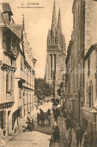 Quimper rue sainte - quimper, sainte-catherine