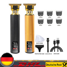 Profi LCD Haarschneidemaschine Haarschneider Bart Trimmer Rasierer hair clipper