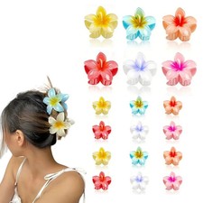 Blume Haarklammer Mädchen 18x