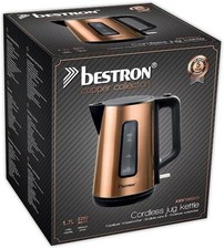 Bestron AWK1000CO Wasserkocher 360° Basis 2200 Watt 1,7 Liter Kettle #Y99-288