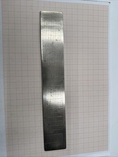 Vintage Geodätisches Quer Maßstab Kanten Lineal Skala Metall