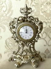 Kaminuhr barock Uhr Gold