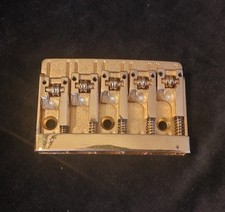 Schaller 3D-5 Bass Brücke Steg Bridge gold 5-String