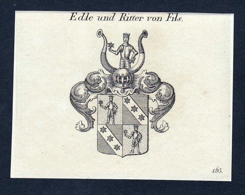 1820 fils wappen adel coat - 1820,