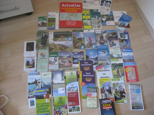Atlas landkarte wanderkarte - atlas,