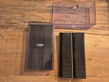 2 x Voigtländer Stapelbox mit 2 Universal-Diamagazinen für je 36 Dias, Vintage