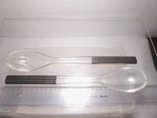 Salatbesteck transparent