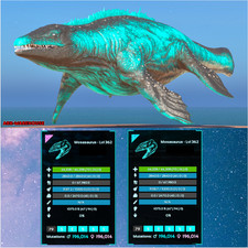 Top Stat Mosasaurus Paar -