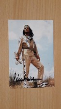 Original signierte Fotokarte Pierre Brice Winnetou