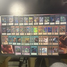 Yugioh! Turnier Zoodiak / Ryzeal Meta Deck - 55 Karten, Spielbereit mit Hüllen!