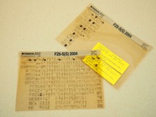 Yamaha FZ 6 S (S) Fazer 2004 Wartungsanleitung Reparaturanleitung Microfich