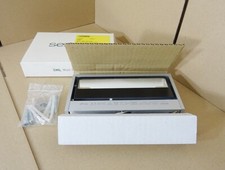 SML WALL Halogen Alu/silber Glas klar/Raster 17x8,5x2,5cm