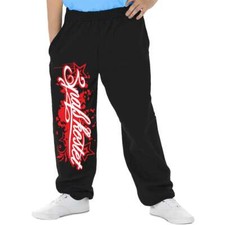 Jungs Jogginghose Marke Spass kostet RED WHITE Motiv Jungen Sweathose Hip Hop