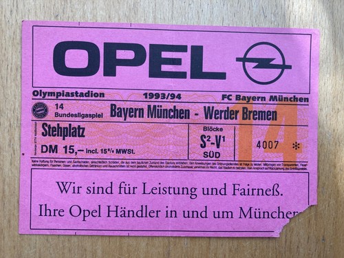 Ticket eintrittskarte - ticket, fc