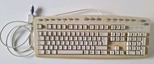 Chicony KB 9885 PC Tastatur Keyboard Kabelgebunden PS/2 Stecker Layout Deutsch