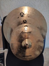 SONOR-Armoni Becken-Set AC ,hangehämmert  14" HiHat, 16" Crash, 20" Ride