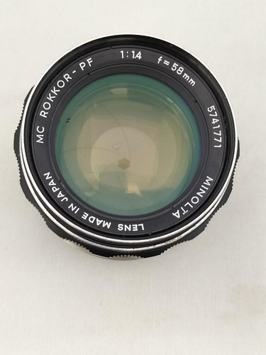 Minolta kamera objektiv - objektiv, mc