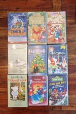9 VHS Videokassetten Kinder