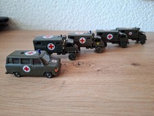 Roco Minitanks  4 Sanka Unimog , 1 Herpa Sanka Ford Transit 1:87 Bundeswehr