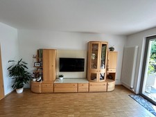 Wohnzimmerschrank Birke massiv