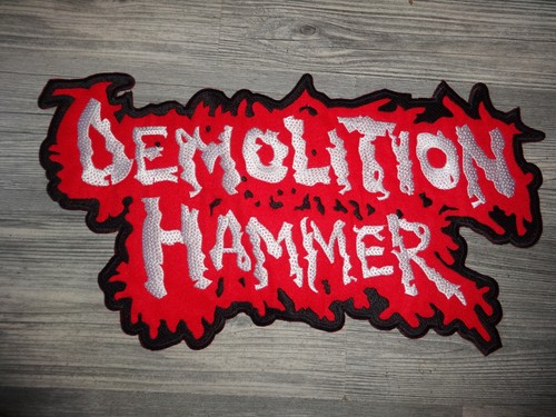 Demolition hammer backpatch - hammer,