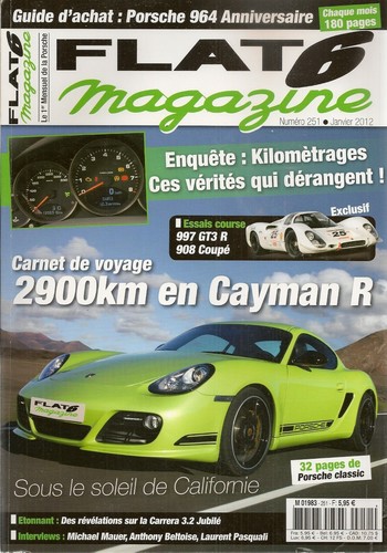 Flat 251 porsche 987 cayman - 251,
