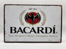 Blechschild Bacardi 20x30cm