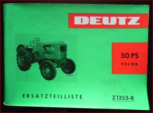 Deutz schlepper l - 3, 514
